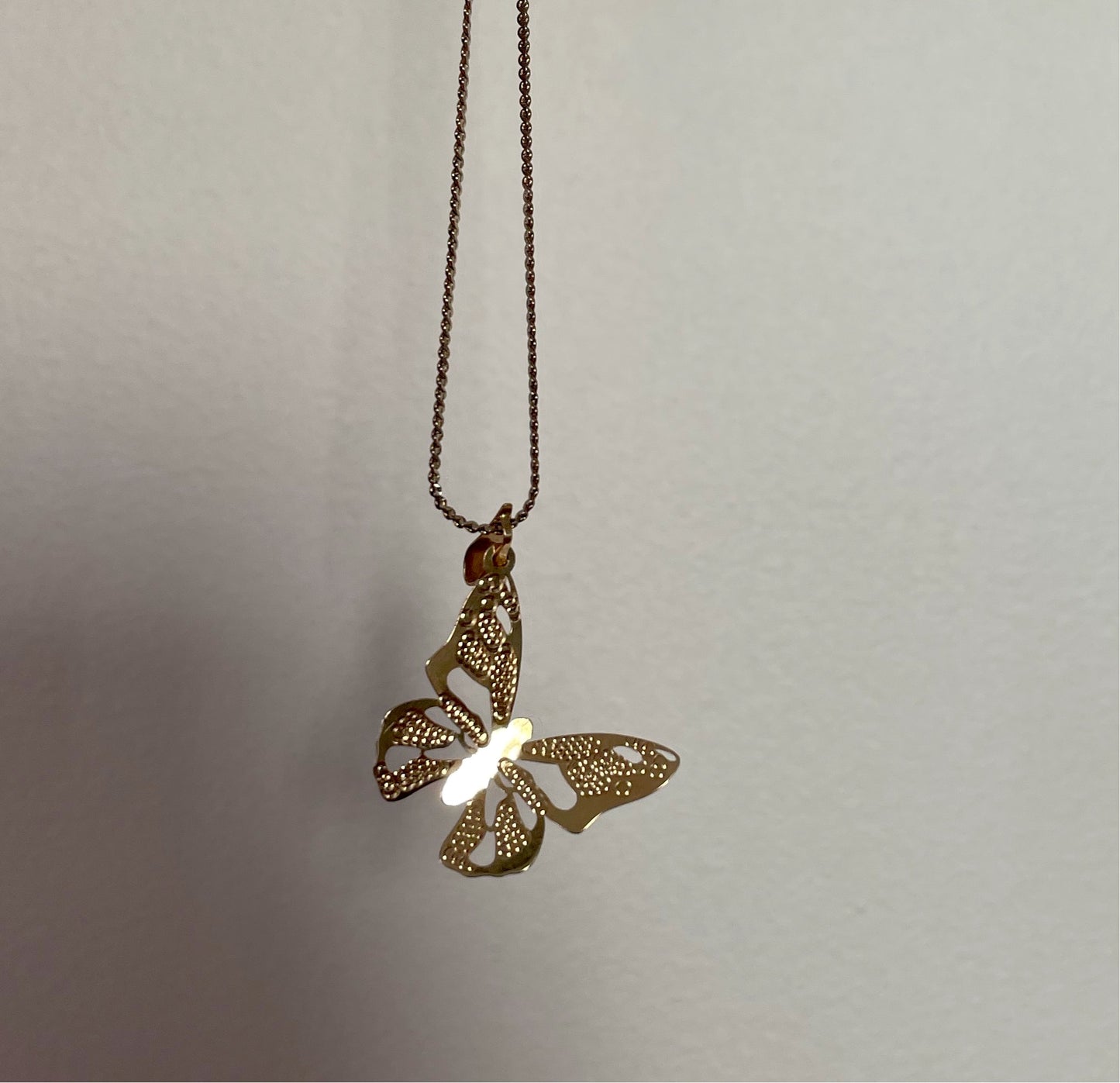 10 karat Butterfly Pendant