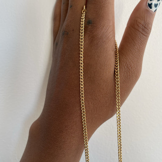 14k 24" Italian Gold Curb Chain