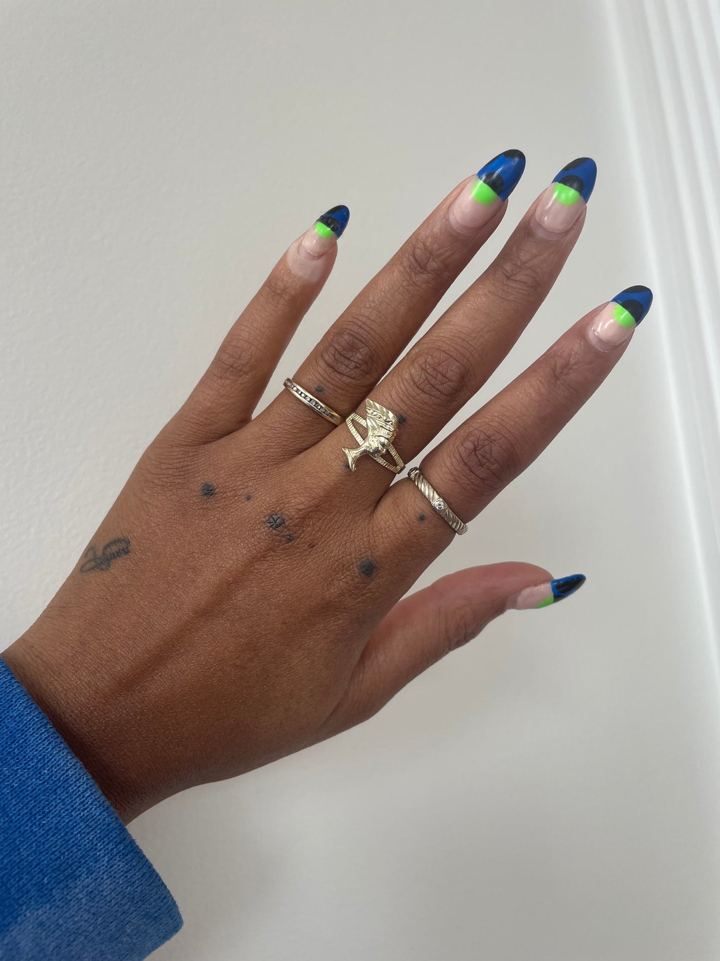 10K Nefertiti Ring