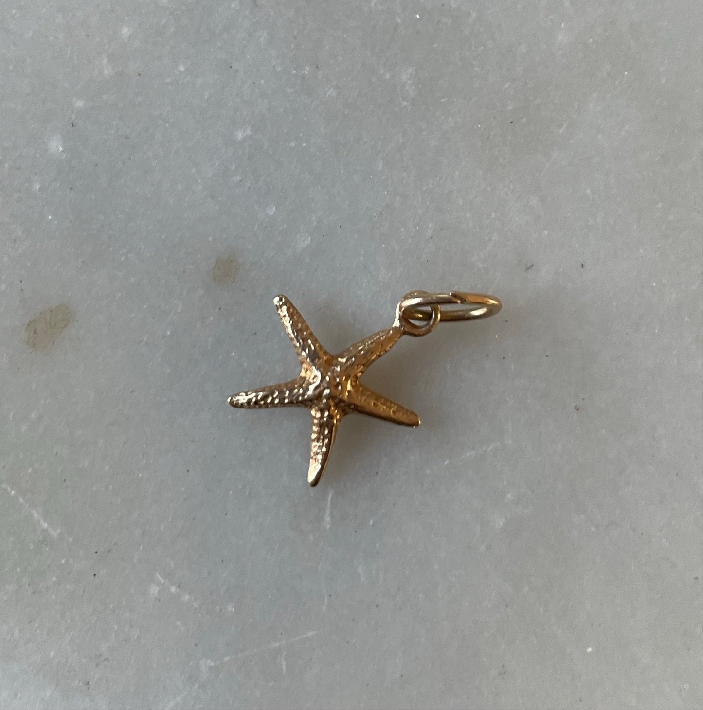 14k Starfish Charm