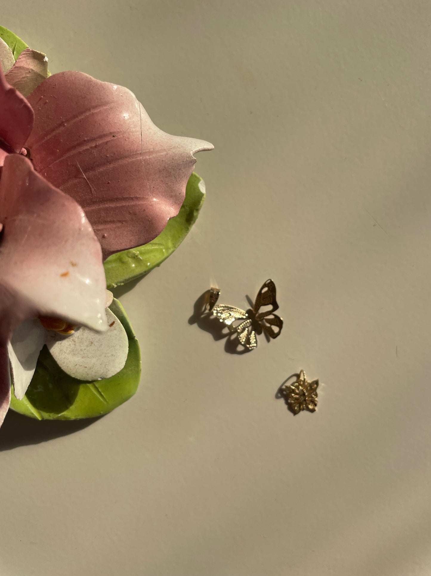 10 karat Butterfly Pendant