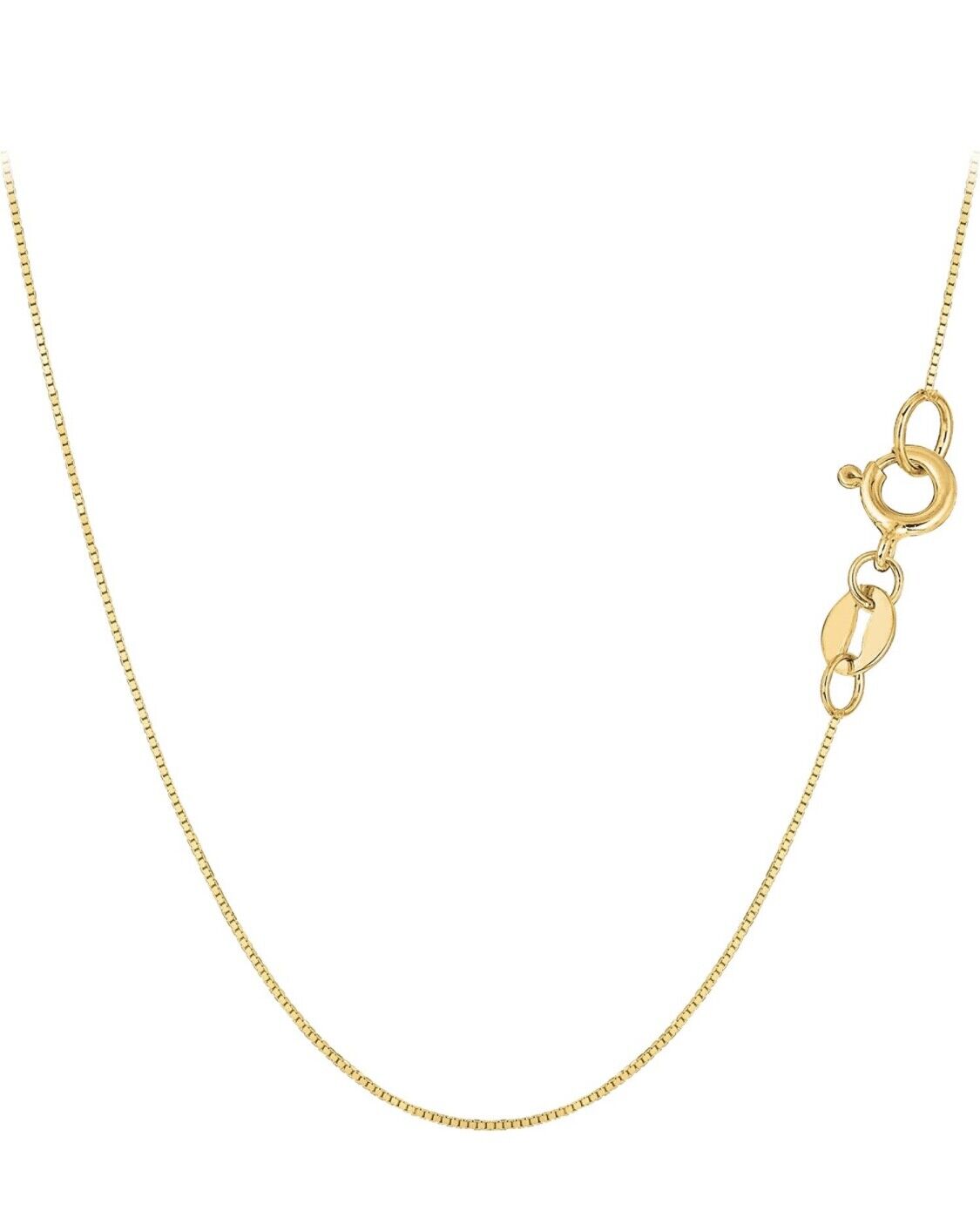 10K Box Chain Necklace